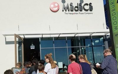 Free margherita pizza at Midici at University Place Orem