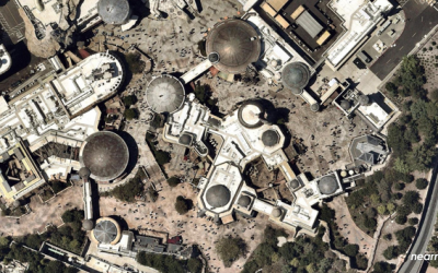 Aerial images of Disneyland’s Star Wars: Galaxy’s Edge