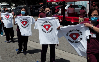 Burgers, fries: Employees at Monterey Park convalescent homes treated