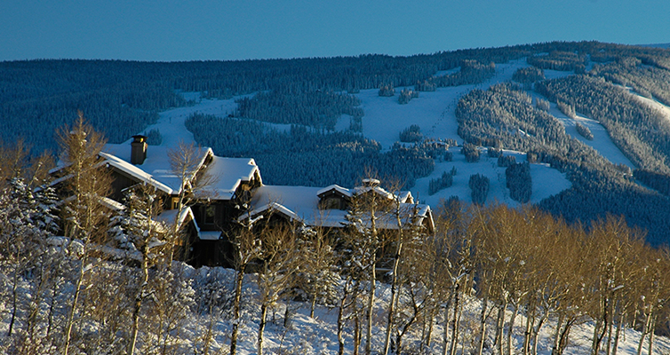 House with snow