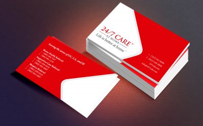 24/7 Care Business Card