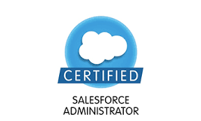Cloud Certified Salesforce Administrator badge Certified Salesforce Administrator badge