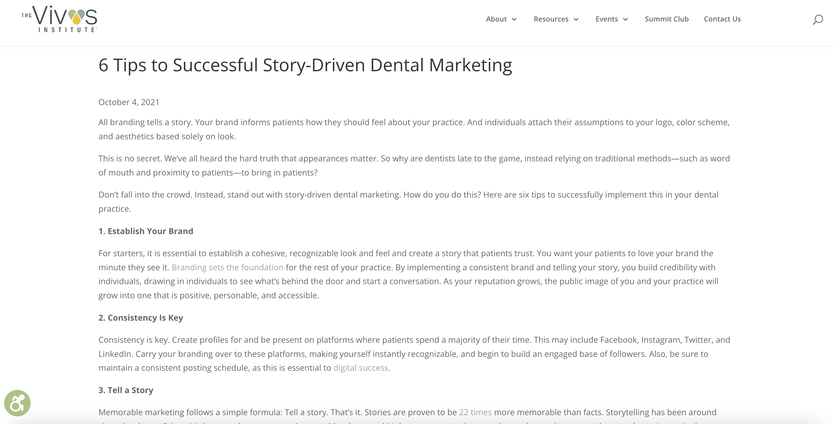 6 Tips to Successful Story-Driven Dental Marketing