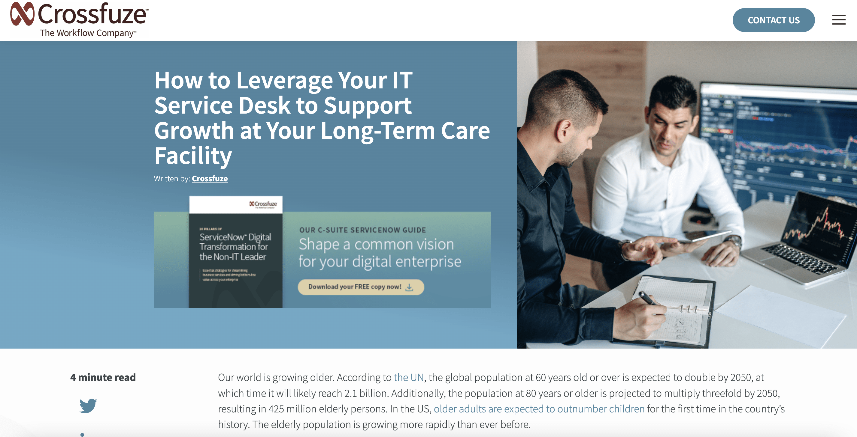 How to Leverage Your IT Service Desk to Support Growth at Your Long-Term Care Facility