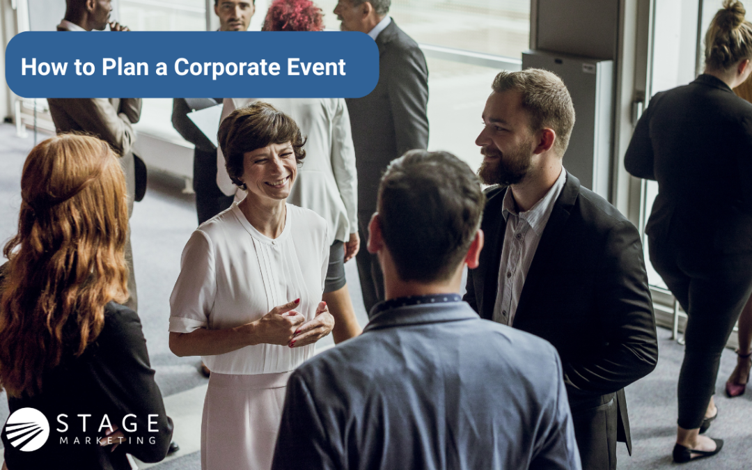 How to plan a corporate event