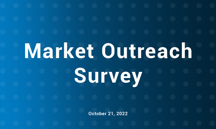 Market Outreach Survey